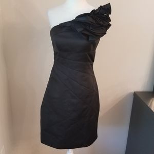 Adriana Papell one shoulder dress